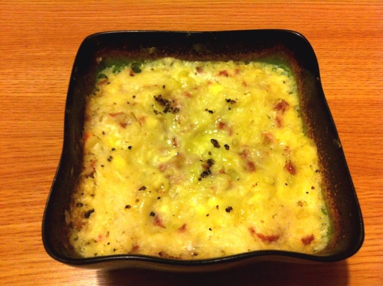 奶香培根芝士土豆泥