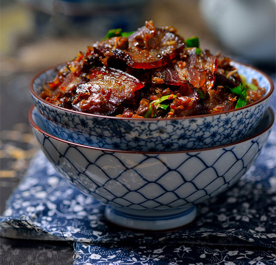 盐菜炒腊肉