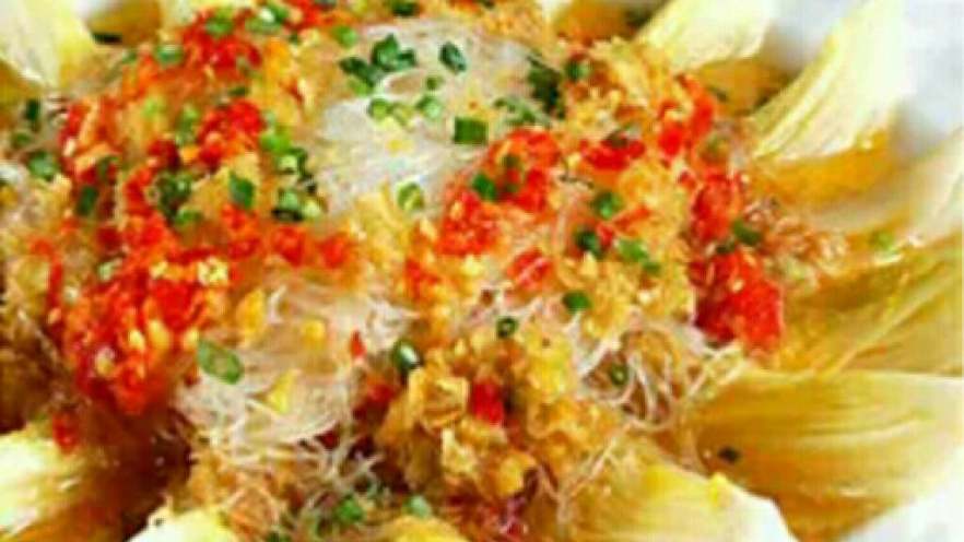 蒜蓉粉丝蒸白菜