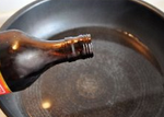 红烧鹿肉片 ,锅内倒清水,放1大匙料酒