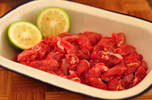 香茅姜黄炒牛肉,<a style='color:red;display:inline-block;' href='/shicai/ 973'>牛里脊</a>切薄片(可稍冷冻再切比较容易)