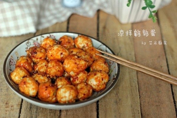 凉拌鹌鹑蛋