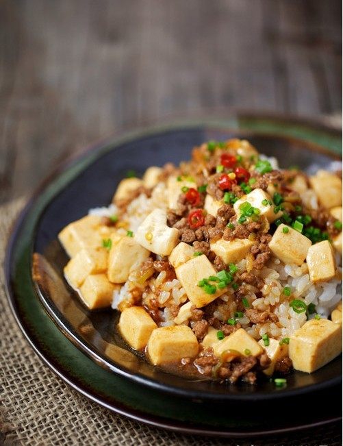 豆腐盖饭