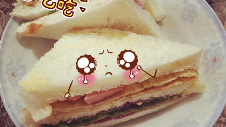 蓝莓三明治