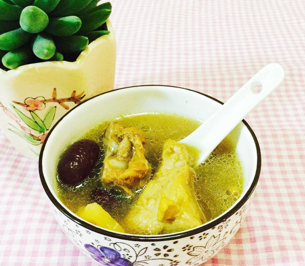 鸡腿肉汤