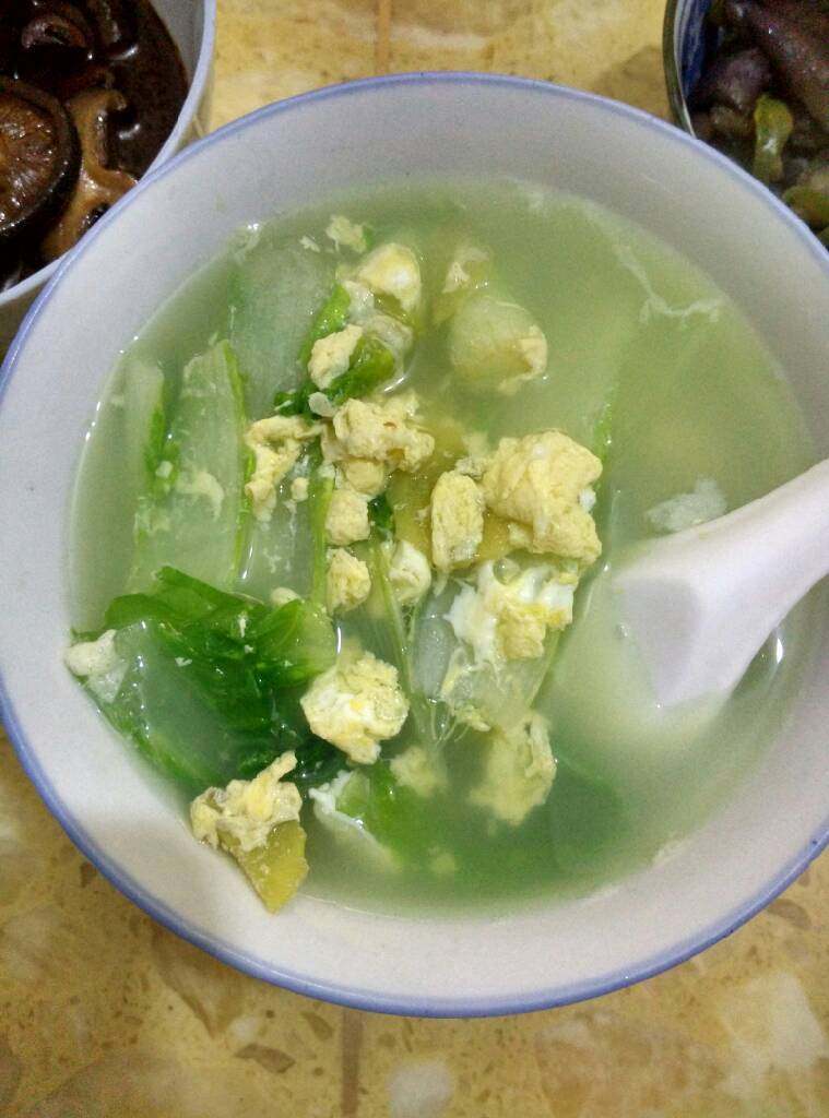 青菜蛋汤