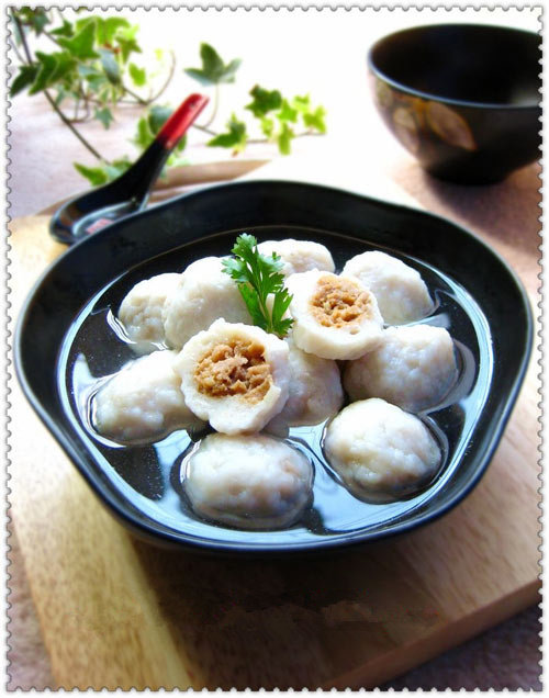 包心鱼丸