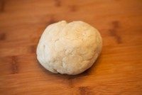 咸味土豆饼干,面粉中加入土豆泥,直接揉成团