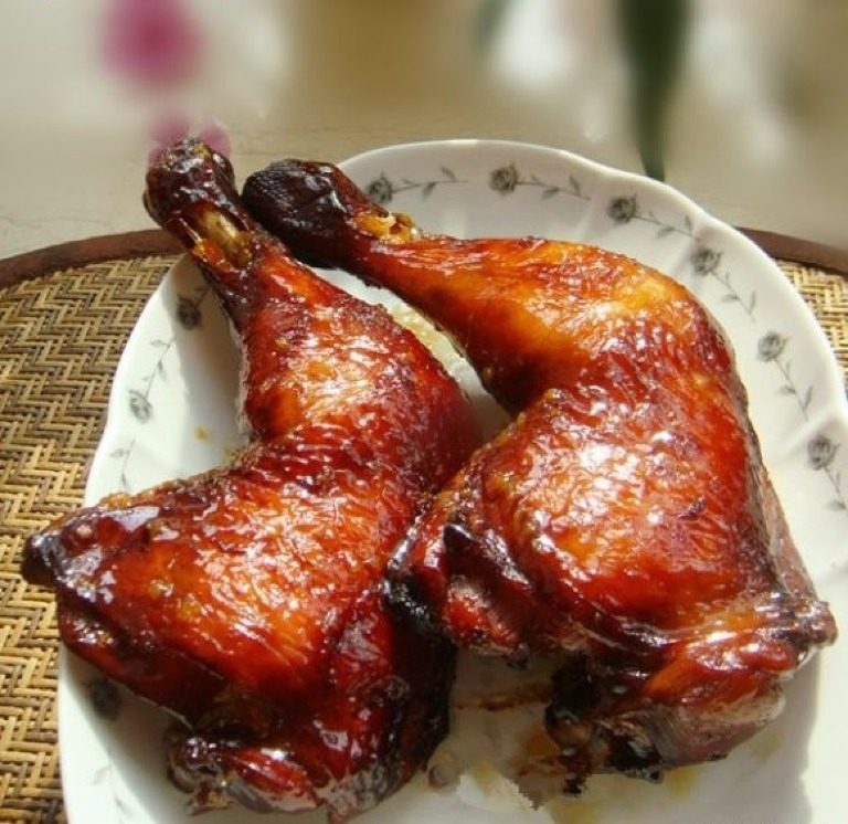 秘制烤鸡腿