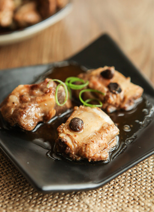 豆豉蒸排骨 