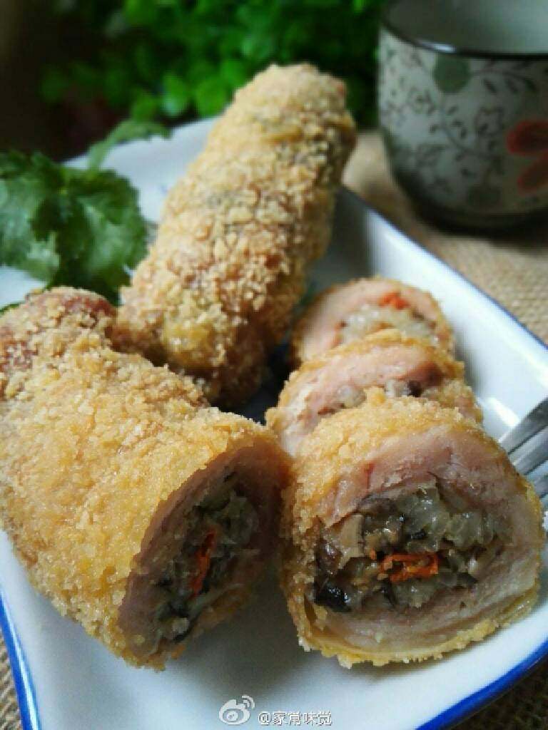 黄金鸡腿卷
