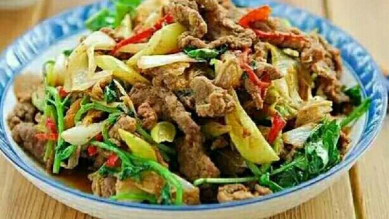 孜然炒烤肉
