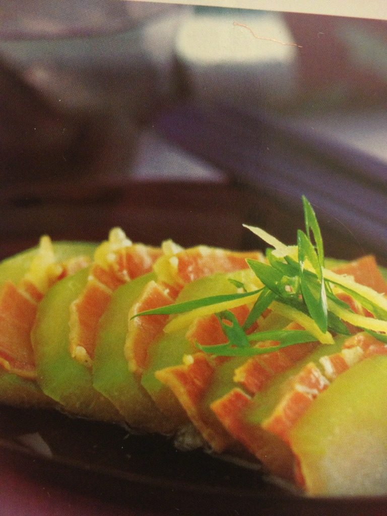 冬瓜蒸鲜肉