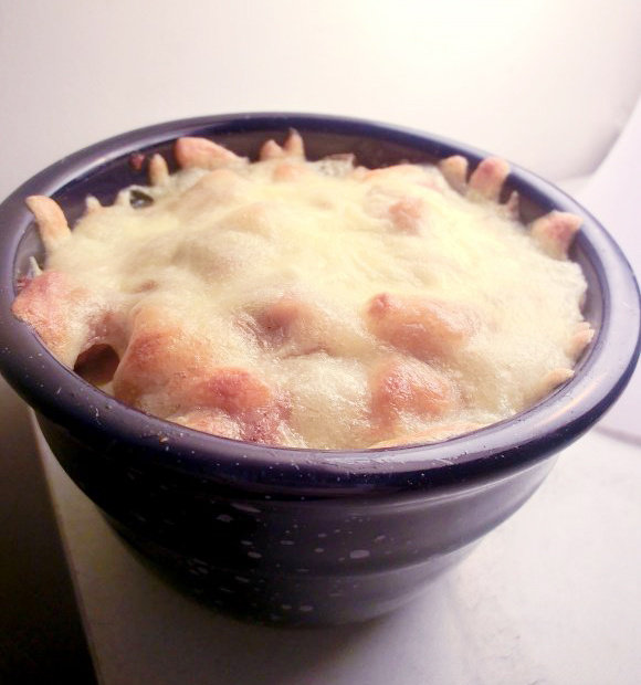 鸡肉焗土豆泥