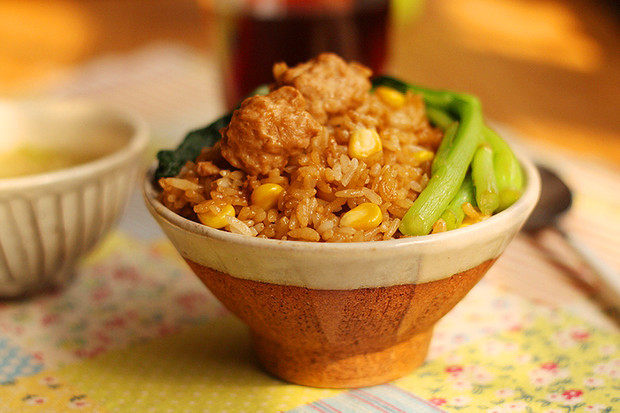肉丸焖饭
