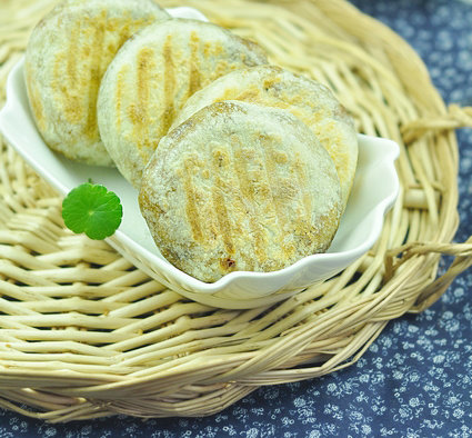 麻汁红糖饼 