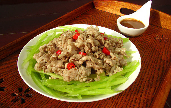 白灼肥牛