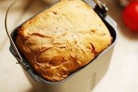 紫米饭桂圆土司,米饭土司全程需要4个小时。