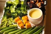 桑拿菜,和其他蔬菜一起继续蒸10分钟。就可以上碟了！