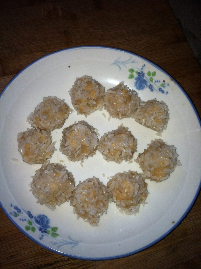糯米鸡肉丸子