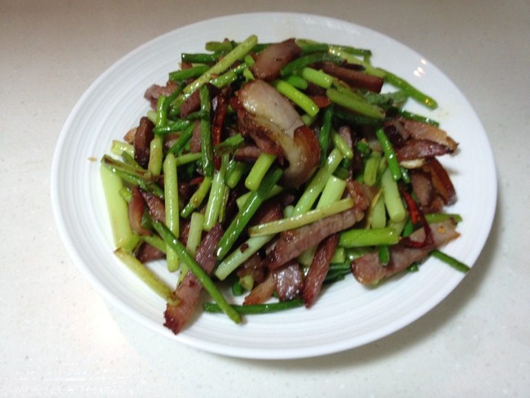 蒜薹炒腊肉
