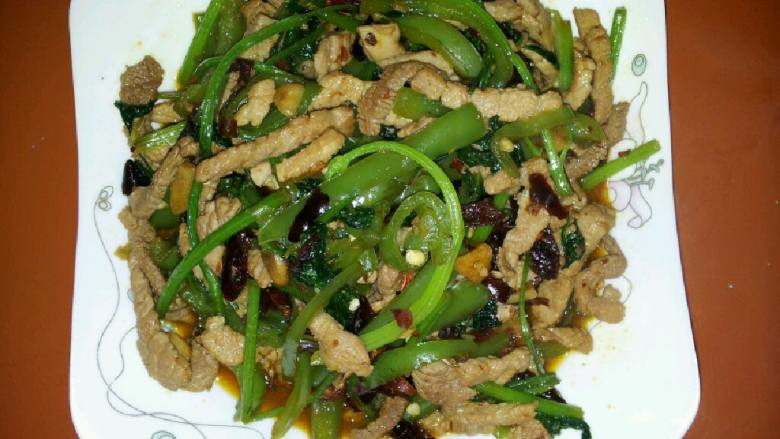 香辣肉丝