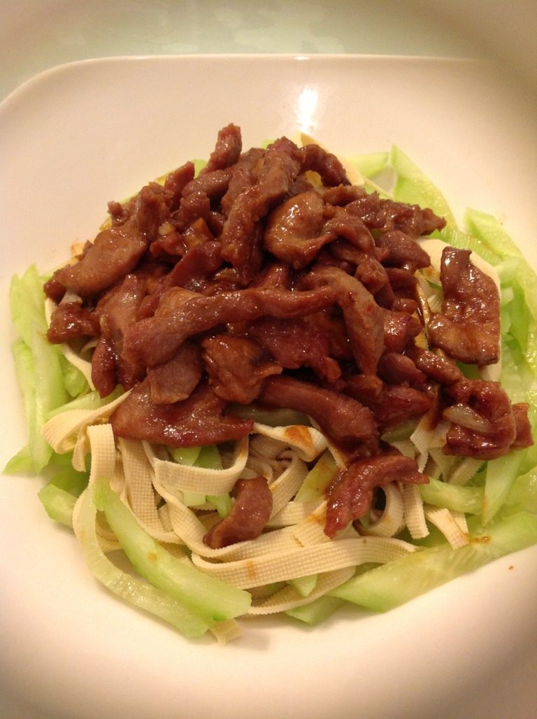 简易京酱肉丝