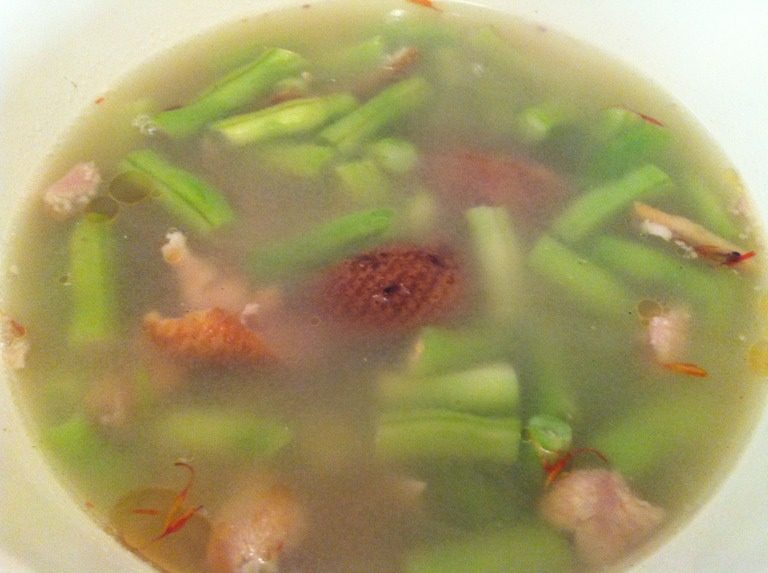 鸭汤炖豆角