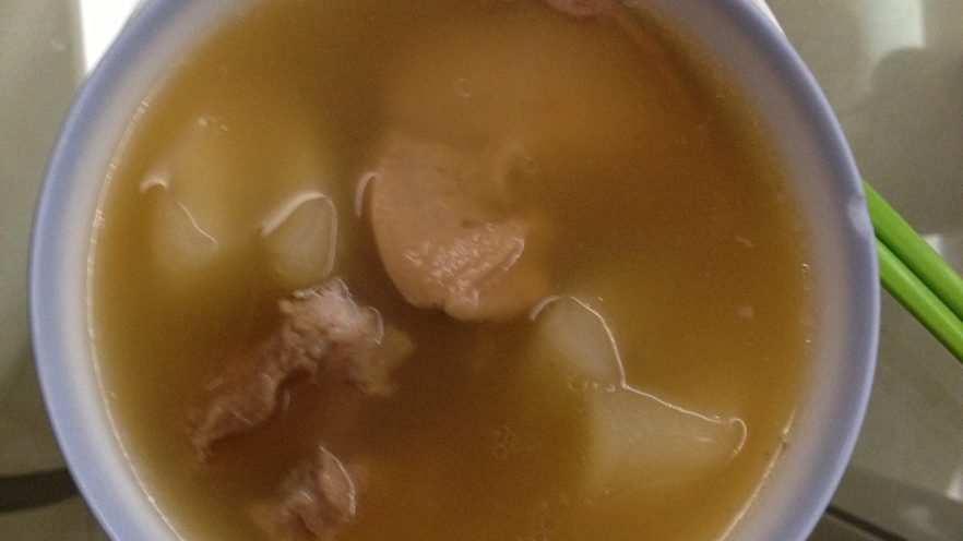 海底椰螺肉瘦肉湯