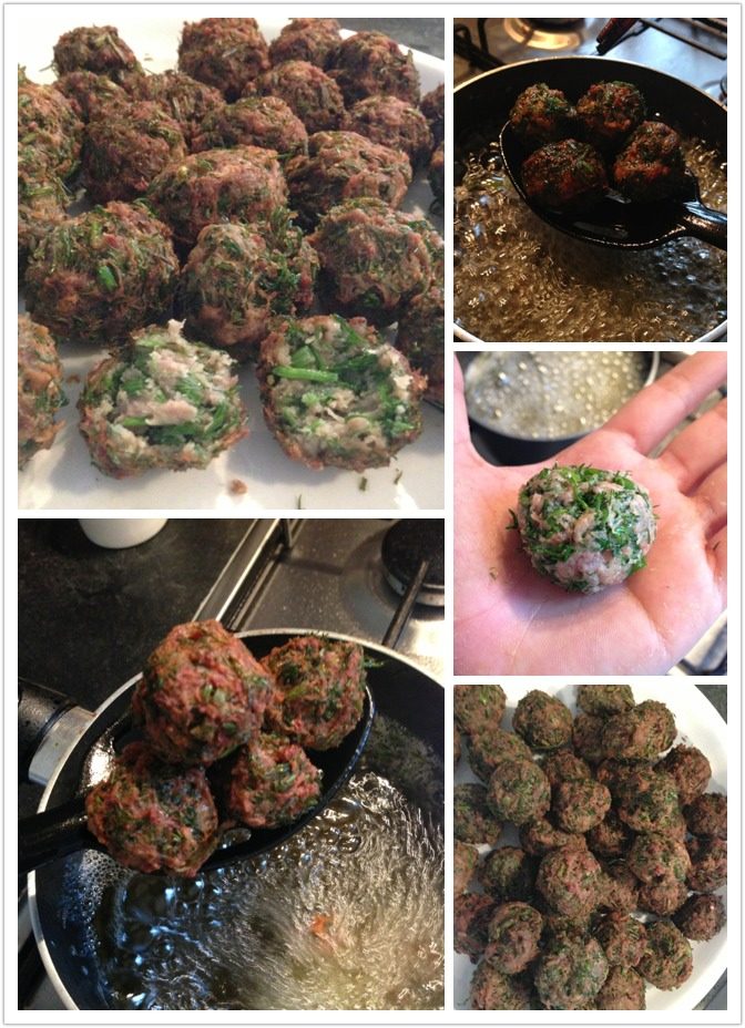 茴香牛肉丸子
