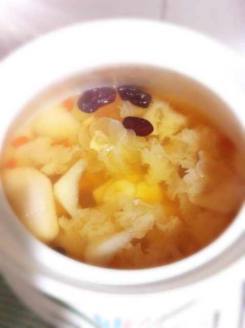美容養顏雪梨湯
