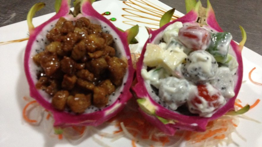 火龙果雪花牛肉