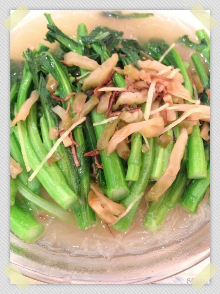 上汤广东菜心