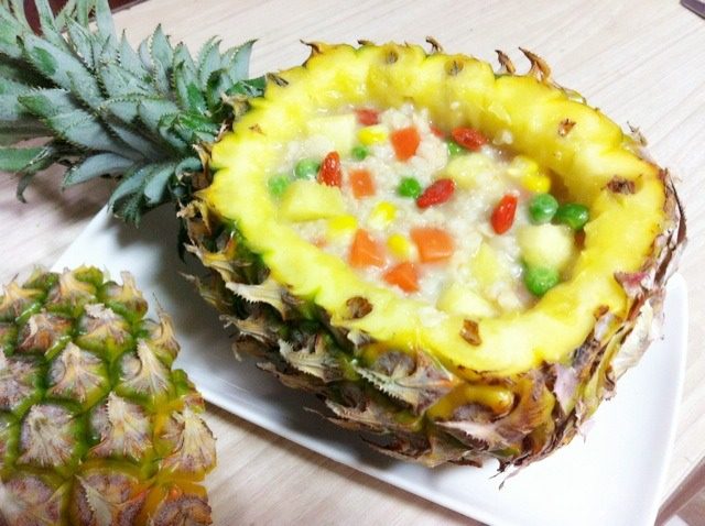 五彩燕麦菠萝羹