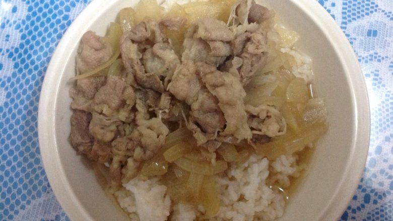 吉野家招牌牛肉饭