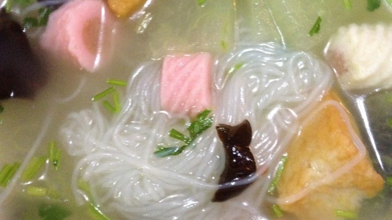 冬瓜粉丝汤