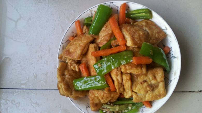 酸甜豆腐