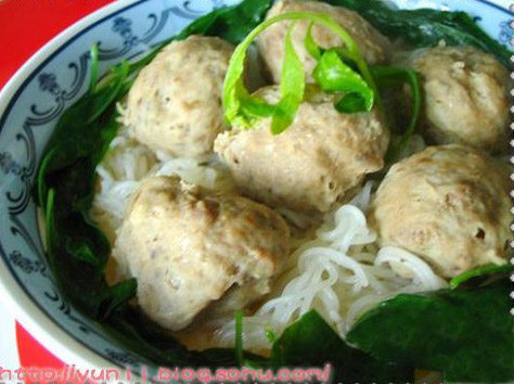 牛肉丸汤粉丝