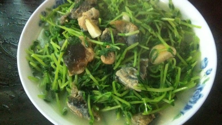 上汤豆苗