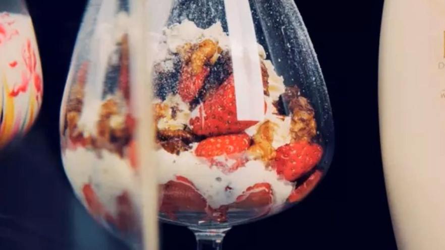 白兰地巧克力布朗尼