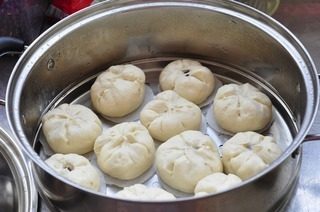自家叉烧包,二次发酵半小时
