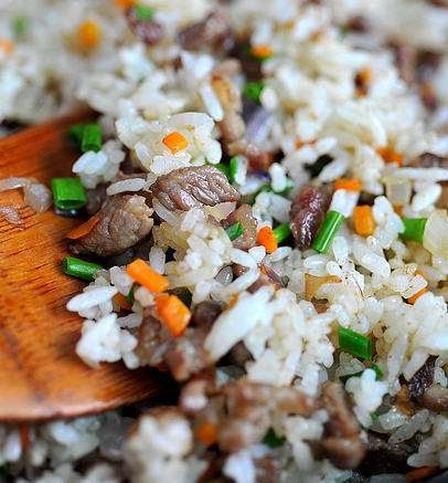 孜然澳洲羊肉炒饭