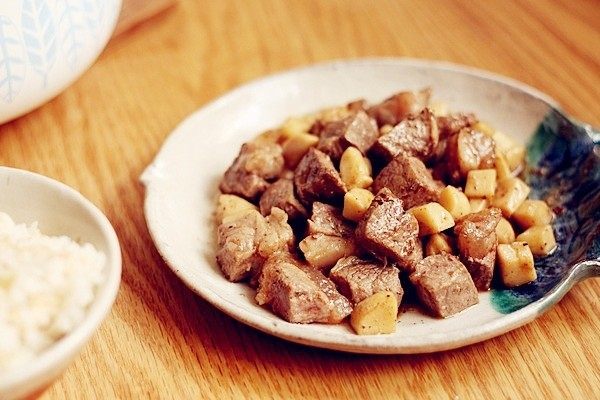 黑椒牛排粒