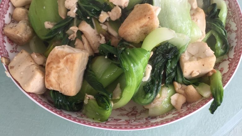 青菜豆腐