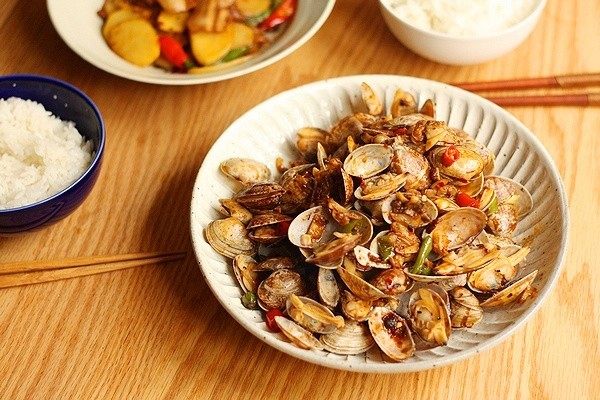 辣炒花甲