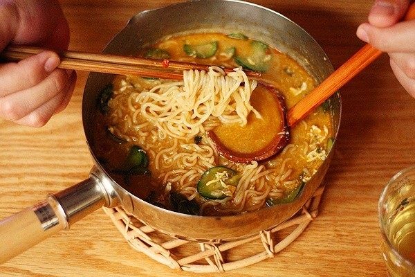 森系浓香泡面