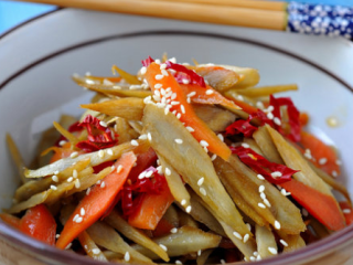 香炒牛蒡