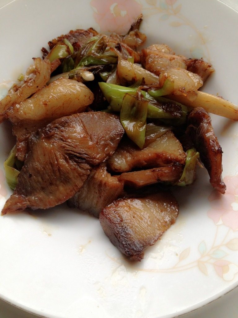葱油回锅肉