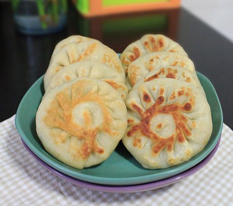 木耳小白菜馅饼