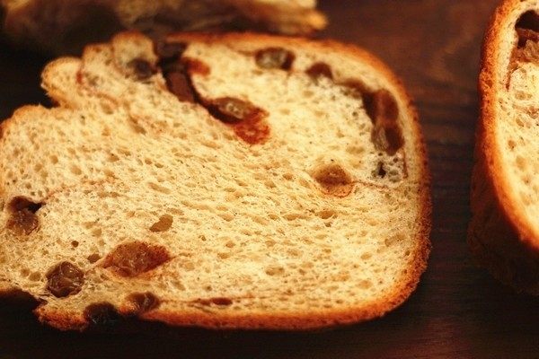 肉桂葡萄干面包 